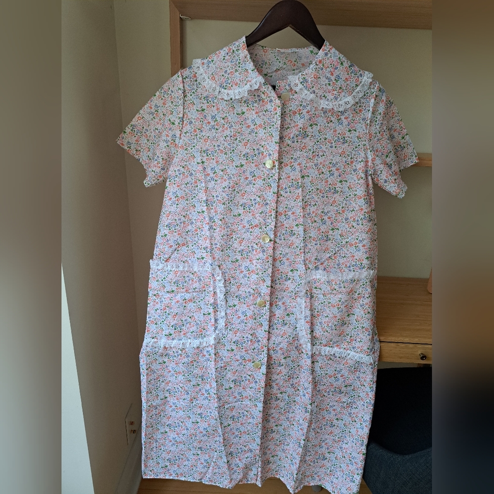 Sz M Vintage Hamilton House Dress